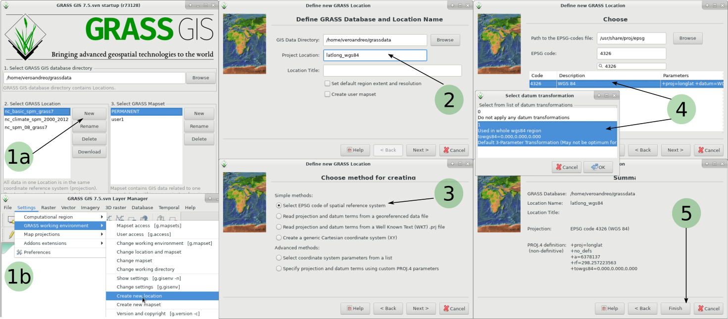 Create new Location