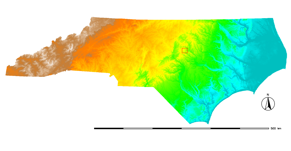 Show computational region